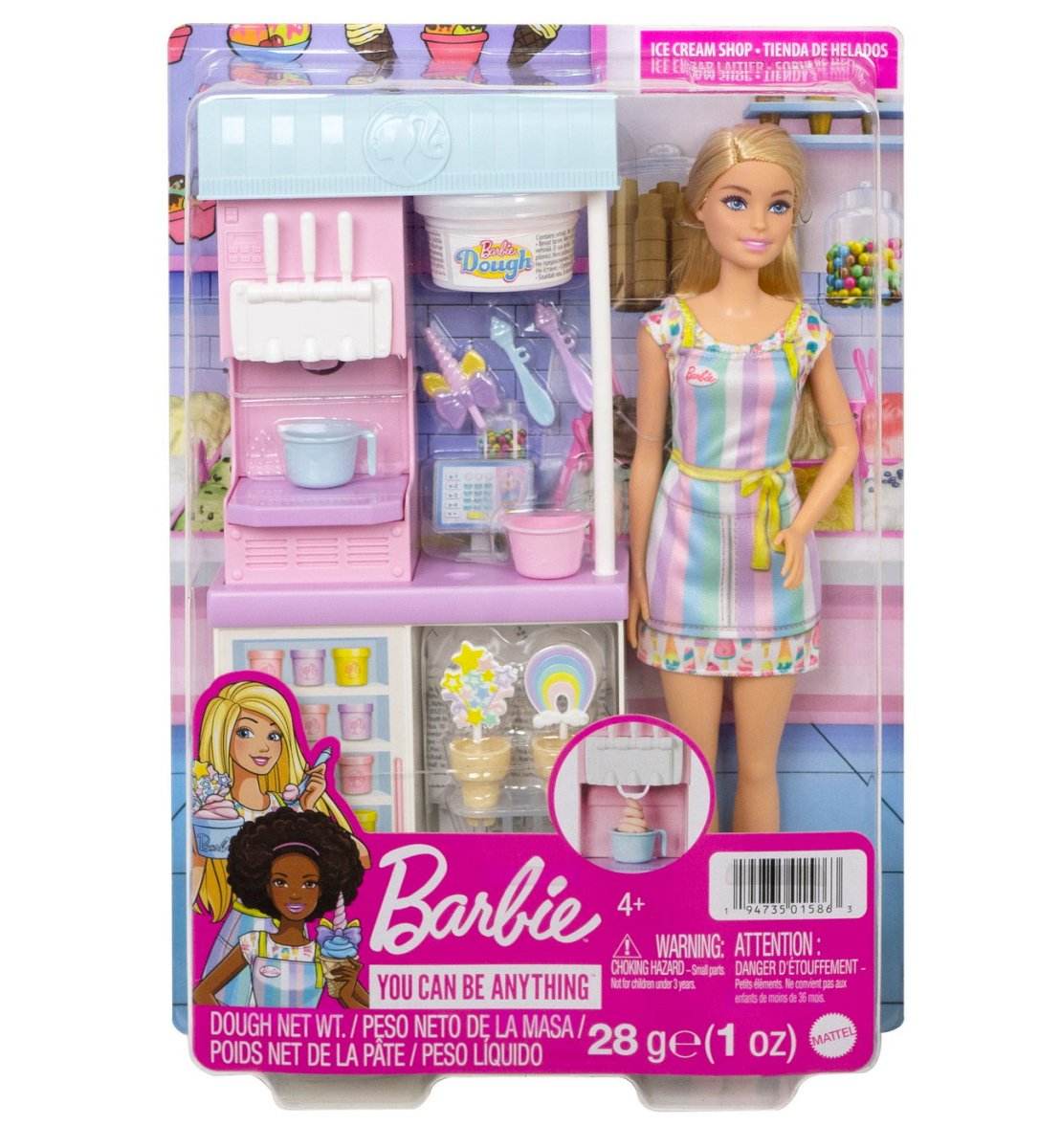 BARBIE SET DE JOACA MAGAZINUL DE INGHETATA - Atelieru' lui Mesterica