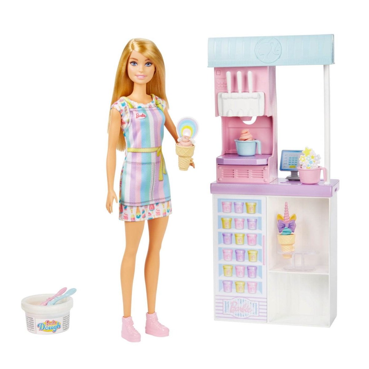 BARBIE SET DE JOACA MAGAZINUL DE INGHETATA Atelieru' lui Mesterica | Jucarii, haine si incaltaminte pentru copii