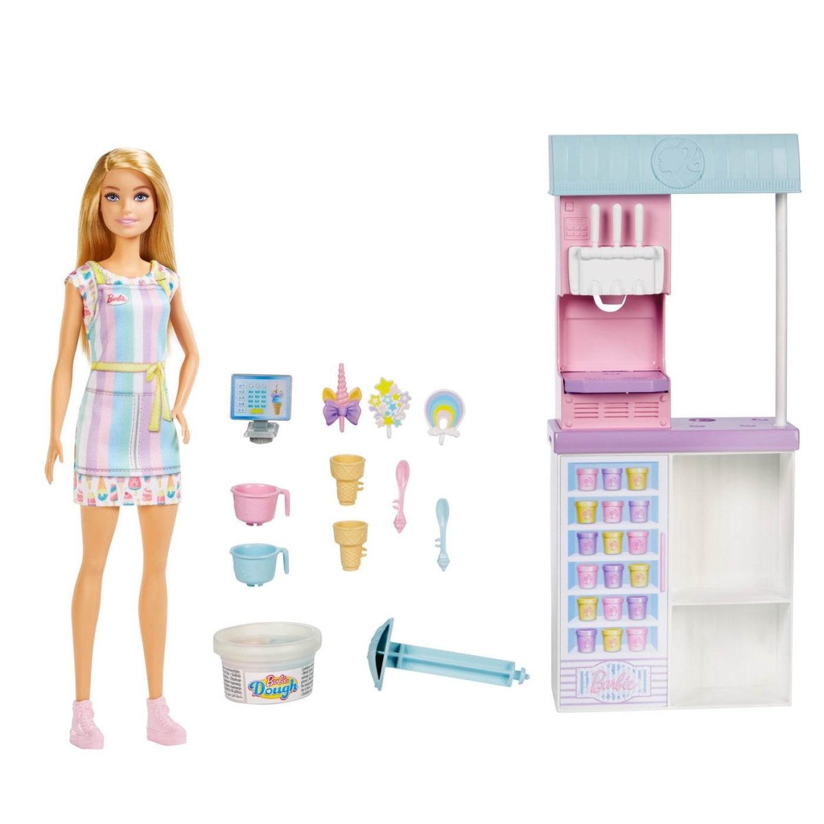 BARBIE SET DE JOACA MAGAZINUL DE INGHETATA Atelieru' lui Mesterica | Jucarii, haine si incaltaminte pentru copii