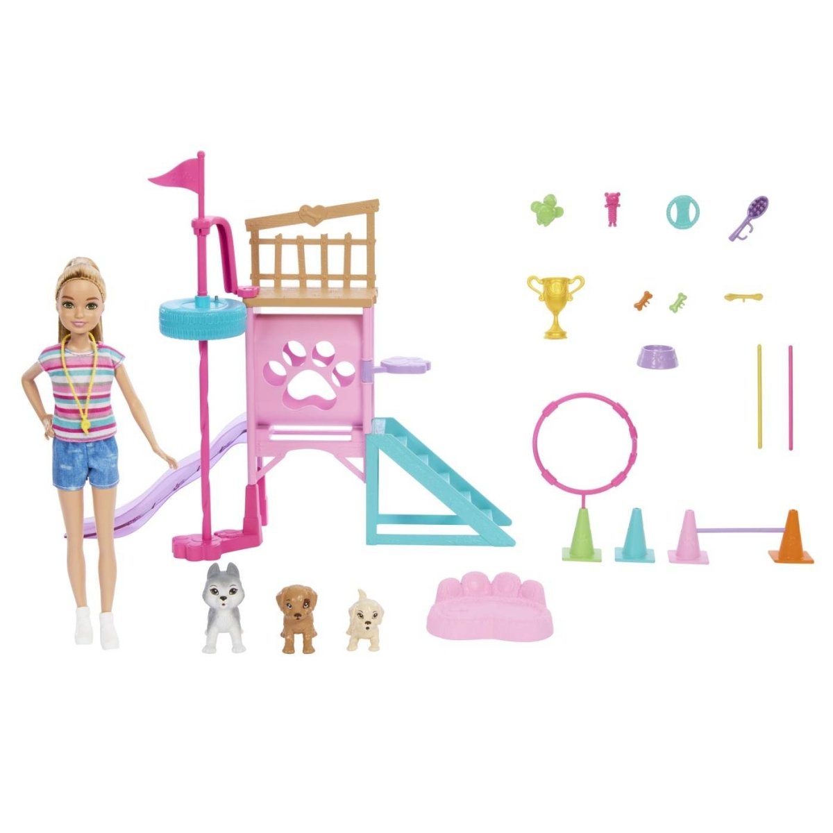 BARBIE SI STACIE PAPUSA STACIE DRESOARE DE CATEI Atelieru' lui Mesterica | Jucarii, haine si incaltaminte pentru copii