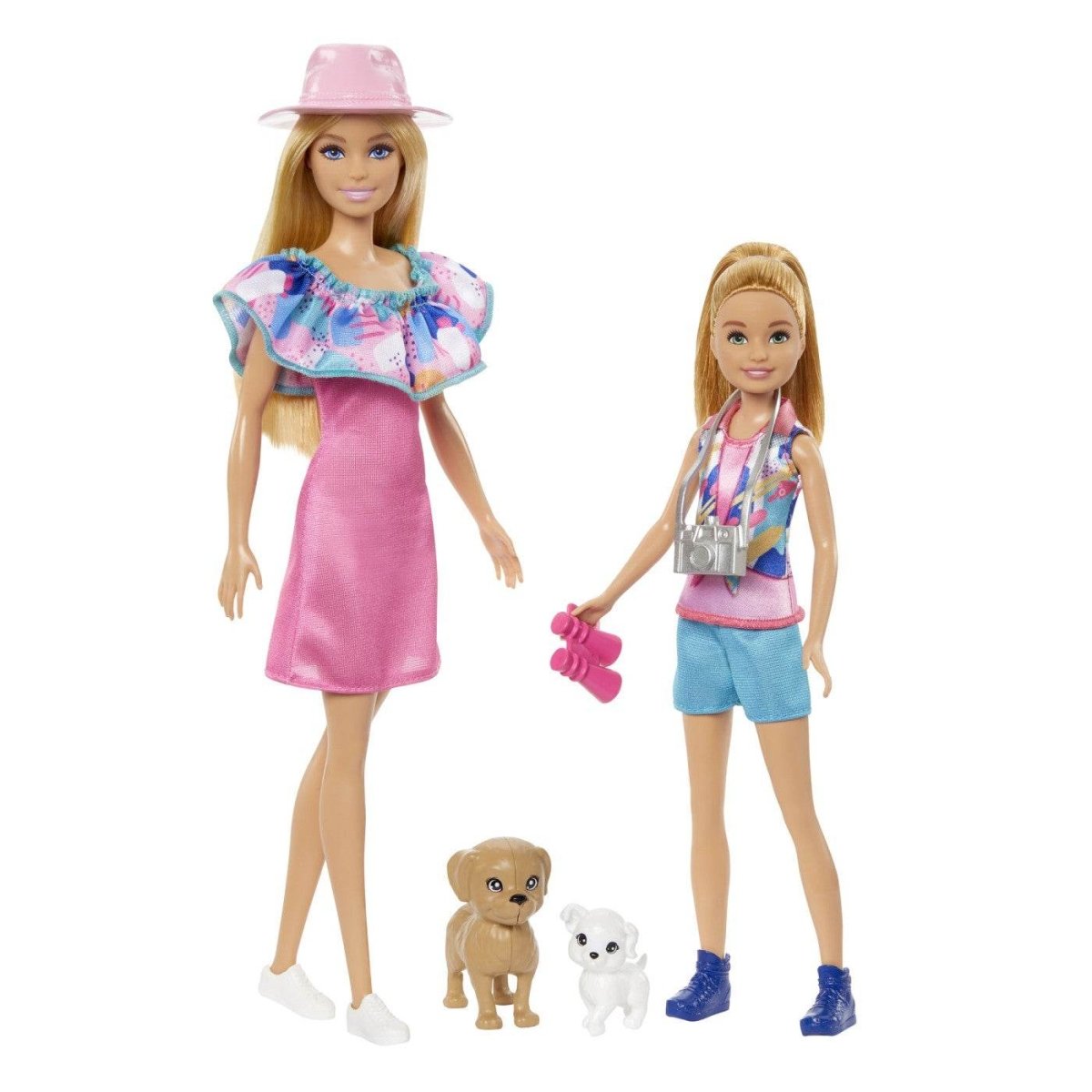 BARBIE SI STACIE SET PAPUSA BARBIE SI PAPUSA STACIE IUBITOARE DE CATEI Atelieru' lui Mesterica | Jucarii, haine si incaltaminte pentru copii