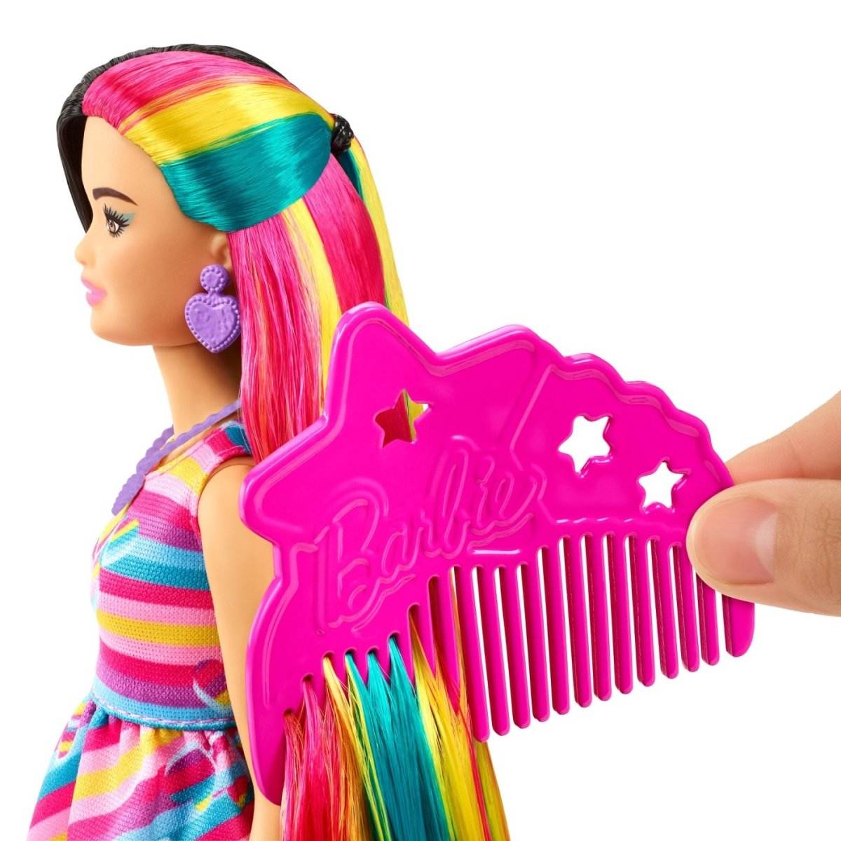 BARBIE TOTALLY HAIR PAPUSA BARBIE BRUNETA - Atelieru' lui Mesterica