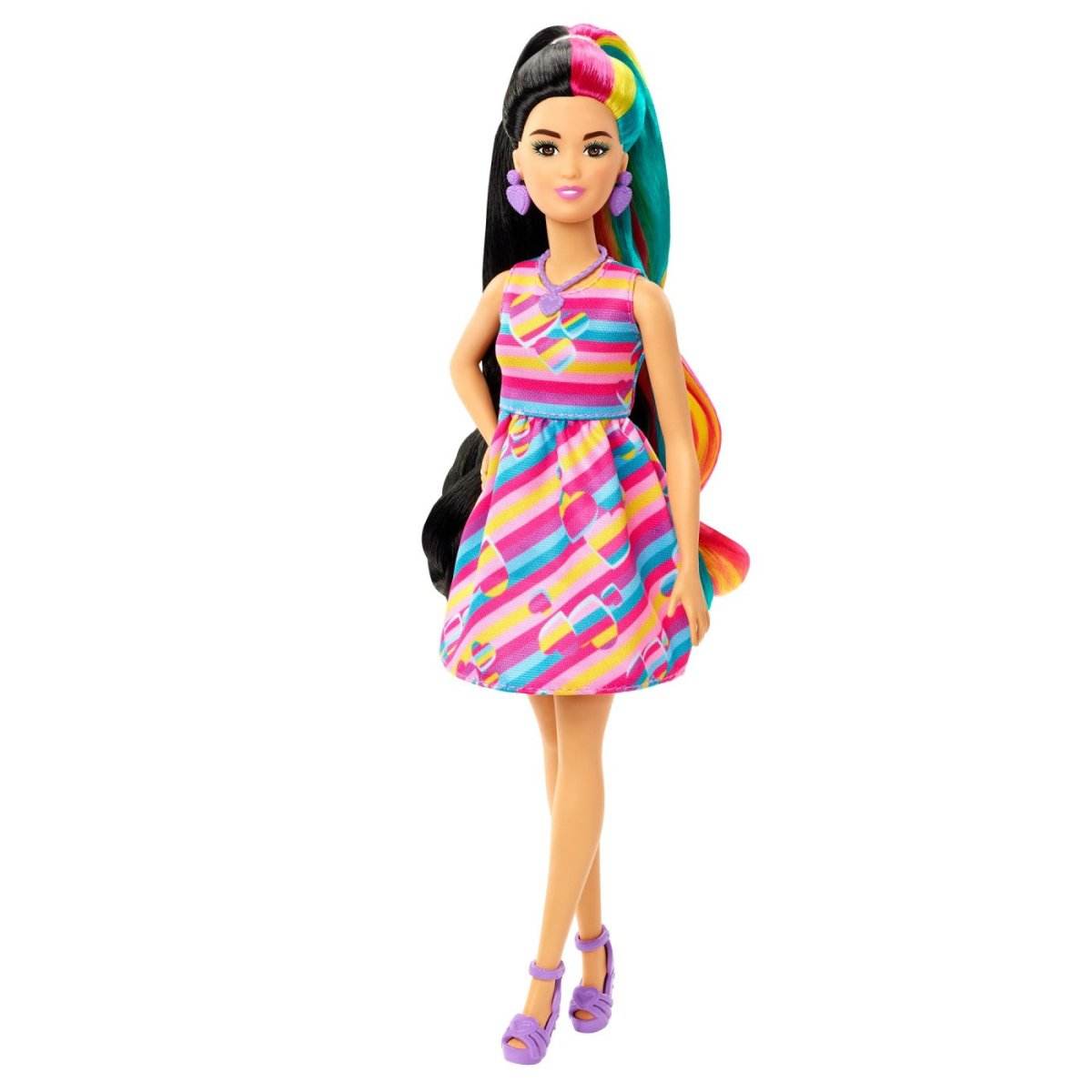 BARBIE TOTALLY HAIR PAPUSA BARBIE BRUNETA - Atelieru' lui Mesterica