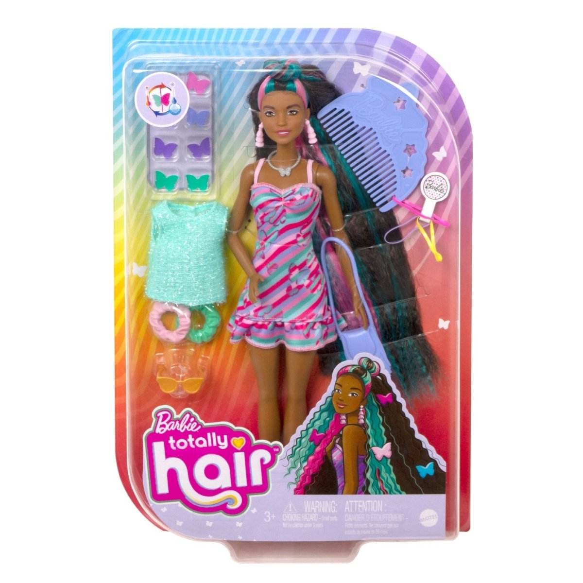 BARBIE TOTALLY HAIR PAPUSA BARBIE CURCUBEU - Atelieru' lui Mesterica