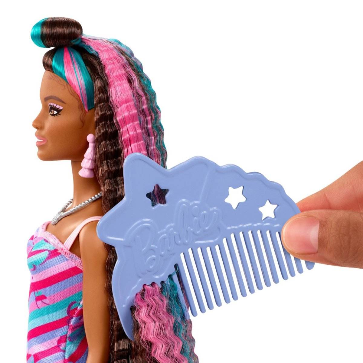 BARBIE TOTALLY HAIR PAPUSA BARBIE CURCUBEU - Atelieru' lui Mesterica