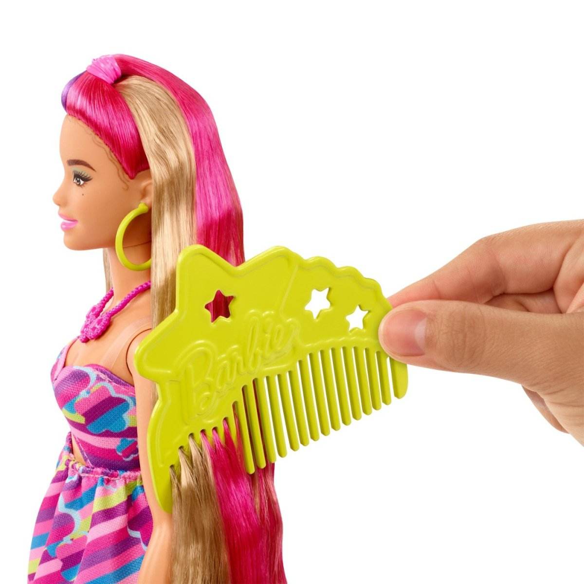 BARBIE TOTALLY HAIR PAPUSA BARBIE SATENA - Atelieru' lui Mesterica
