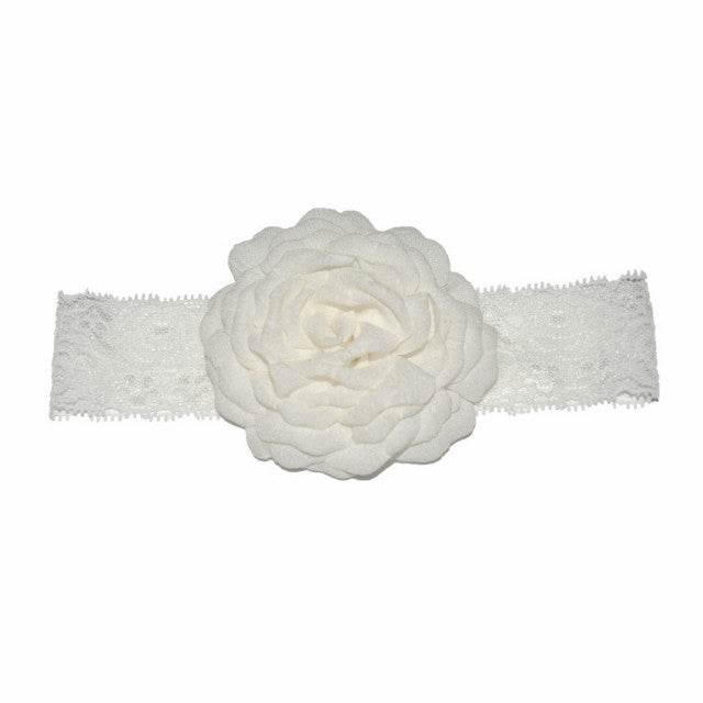 Bentita din dantela cu floare - Atelieru' lui Mesterica
