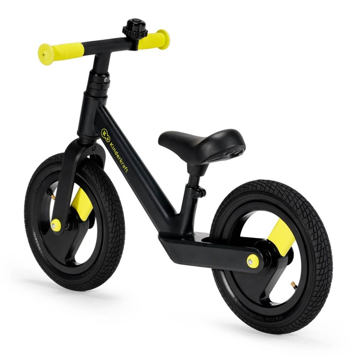 BICICLETA DE ECHILIBRU KINDERKRAFT GOSWIFT, BLACK - Atelieru' lui Mesterica