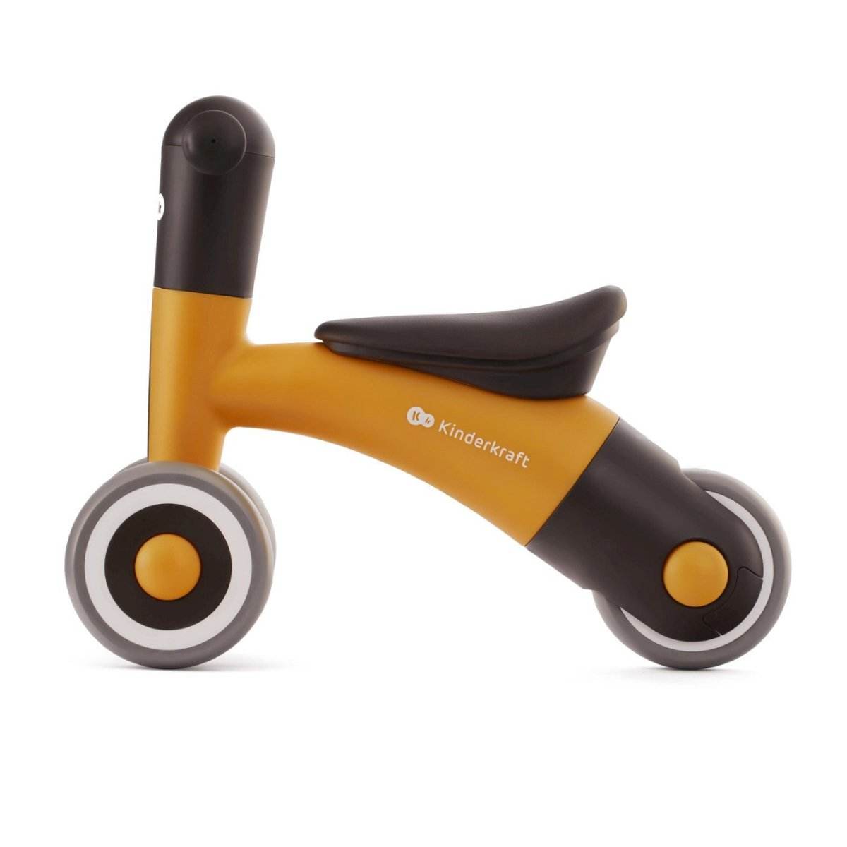 BICICLETA DE ECHILIBRU KINDERKRAFT MINIBI, HONEY YELLOW - Atelieru' lui Mesterica