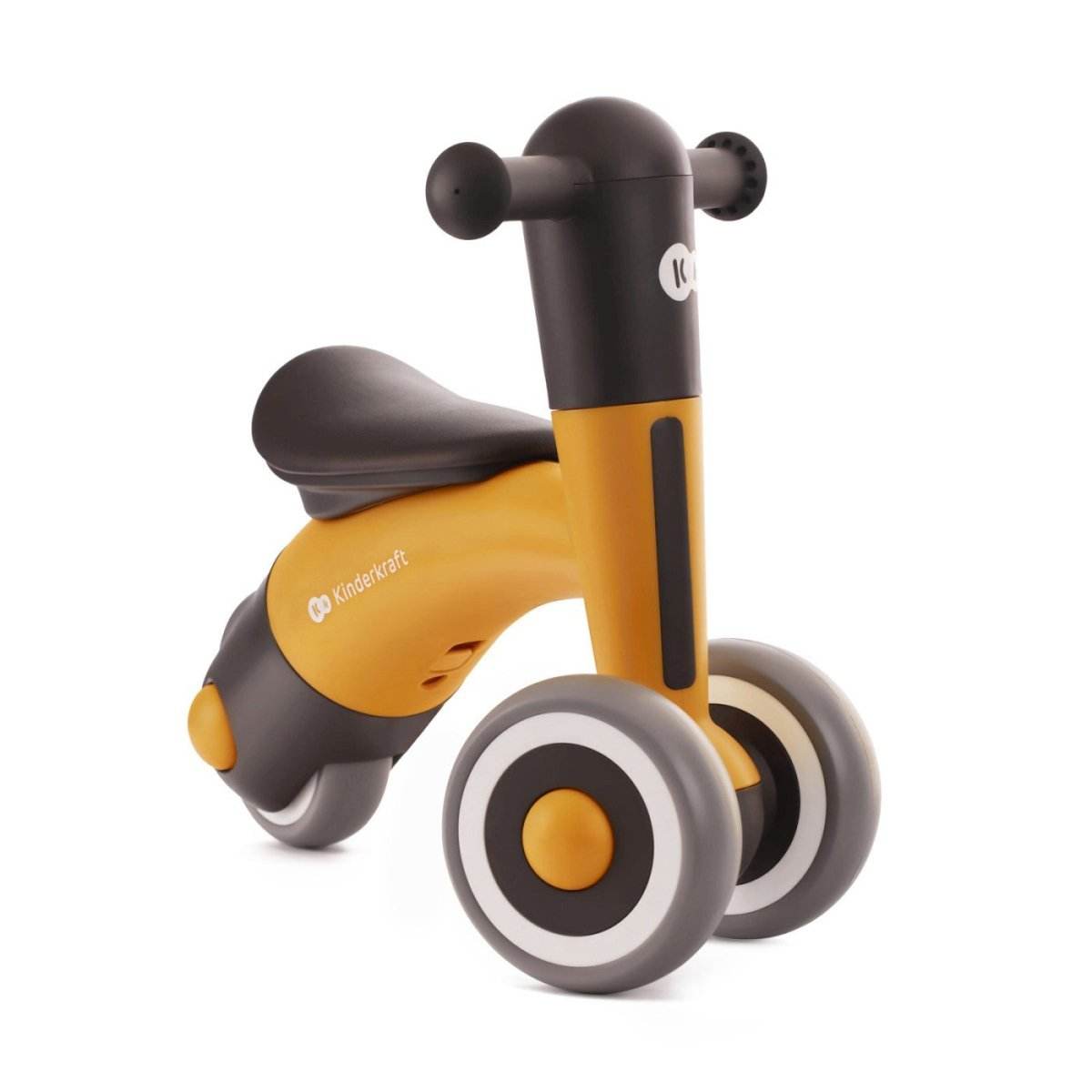 BICICLETA DE ECHILIBRU KINDERKRAFT MINIBI, HONEY YELLOW - Atelieru' lui Mesterica