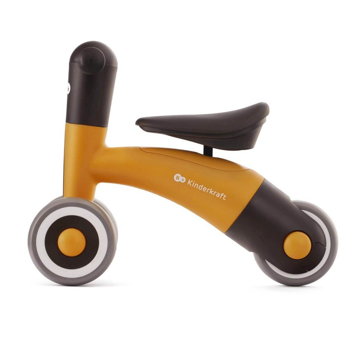 BICICLETA DE ECHILIBRU KINDERKRAFT MINIBI, HONEY YELLOW - Atelieru' lui Mesterica