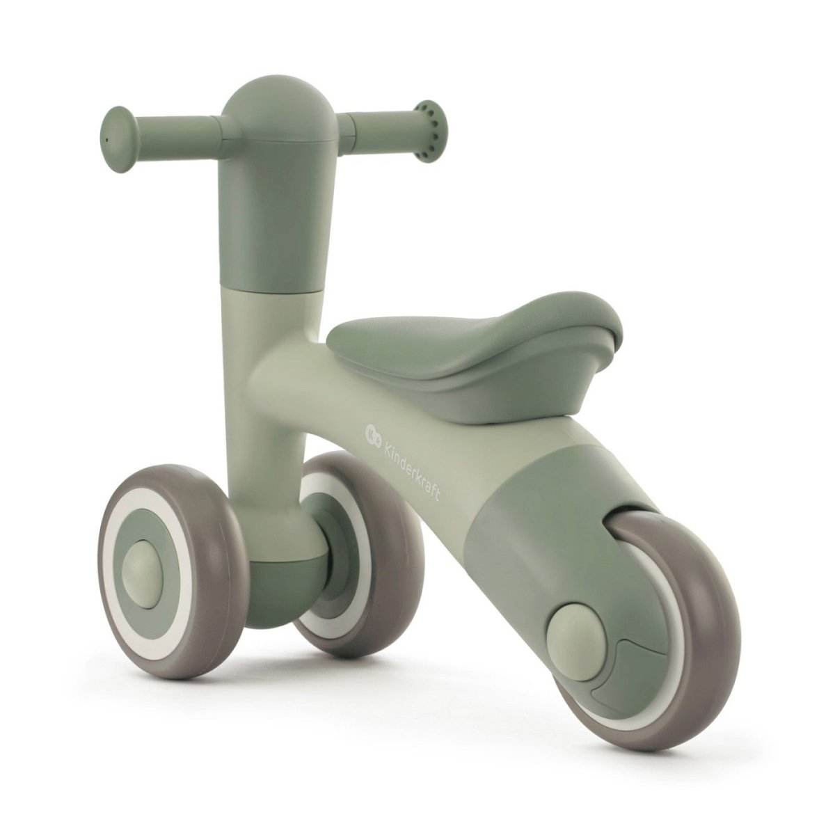 BICICLETA DE ECHILIBRU KINDERKRAFT MINIBI, LEAF GREEN - Atelieru' lui Mesterica