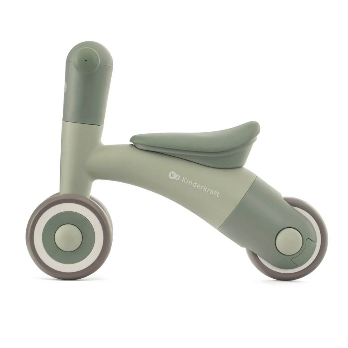 BICICLETA DE ECHILIBRU KINDERKRAFT MINIBI, LEAF GREEN - Atelieru' lui Mesterica
