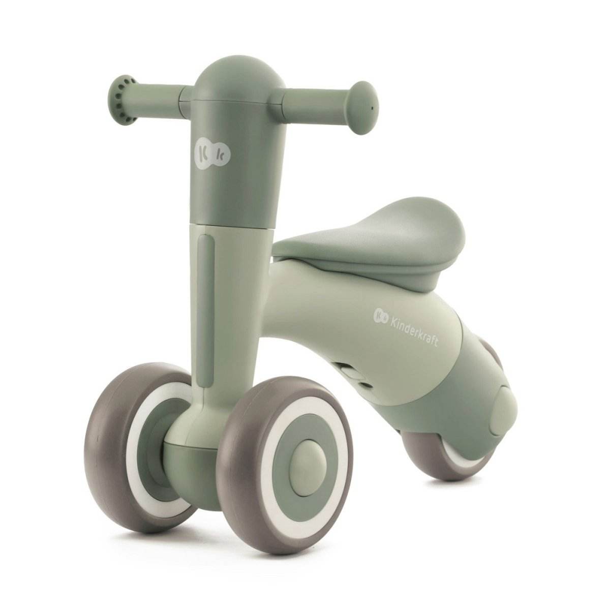 BICICLETA DE ECHILIBRU KINDERKRAFT MINIBI, LEAF GREEN - Atelieru' lui Mesterica
