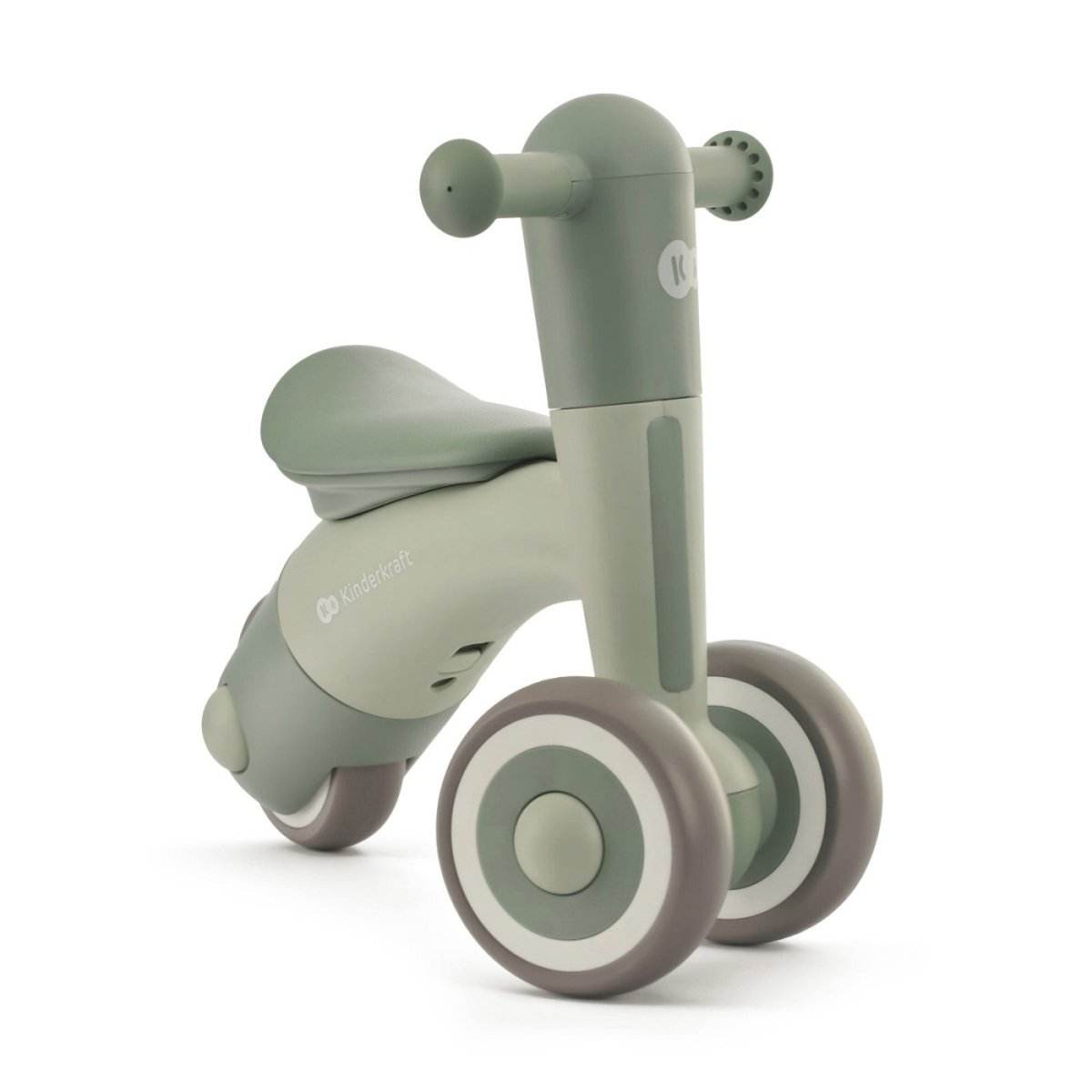 BICICLETA DE ECHILIBRU KINDERKRAFT MINIBI, LEAF GREEN - Atelieru' lui Mesterica