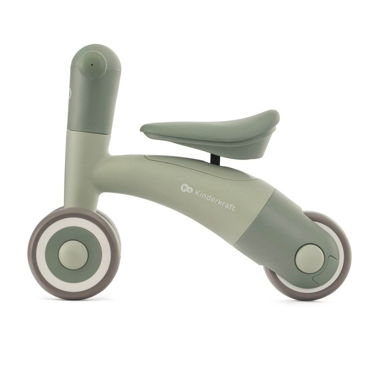 BICICLETA DE ECHILIBRU KINDERKRAFT MINIBI, LEAF GREEN - Atelieru' lui Mesterica