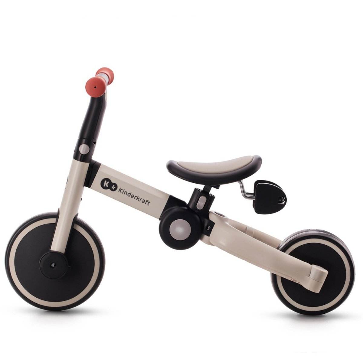 BICICLETA DE ECHILIBRU / TRICICLETA KINDERKRAFT 4TRIKE, SILVER GREY Atelieru' lui Mesterica | Jucarii, haine si incaltaminte pentru copii