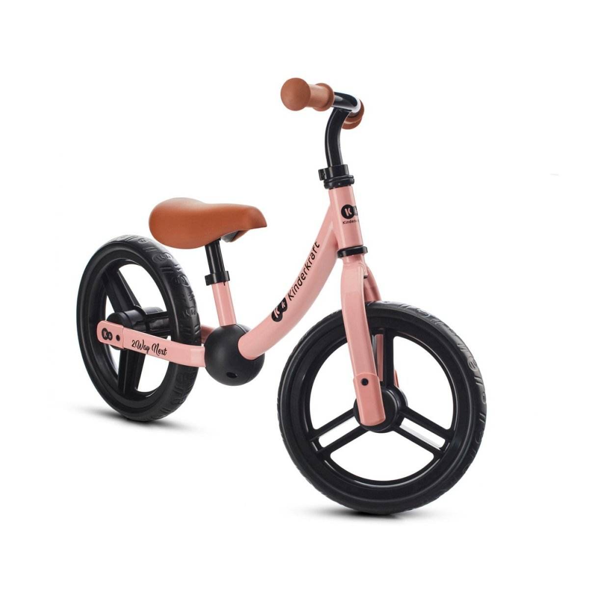 BICICLETA FARA PEDALE, KINDERKRAFT - 2WAY NEXT, PORTOCALIU, 12INCH, ROSE PINK Atelieru' lui Mesterica | Jucarii, haine si incaltaminte pentru copii