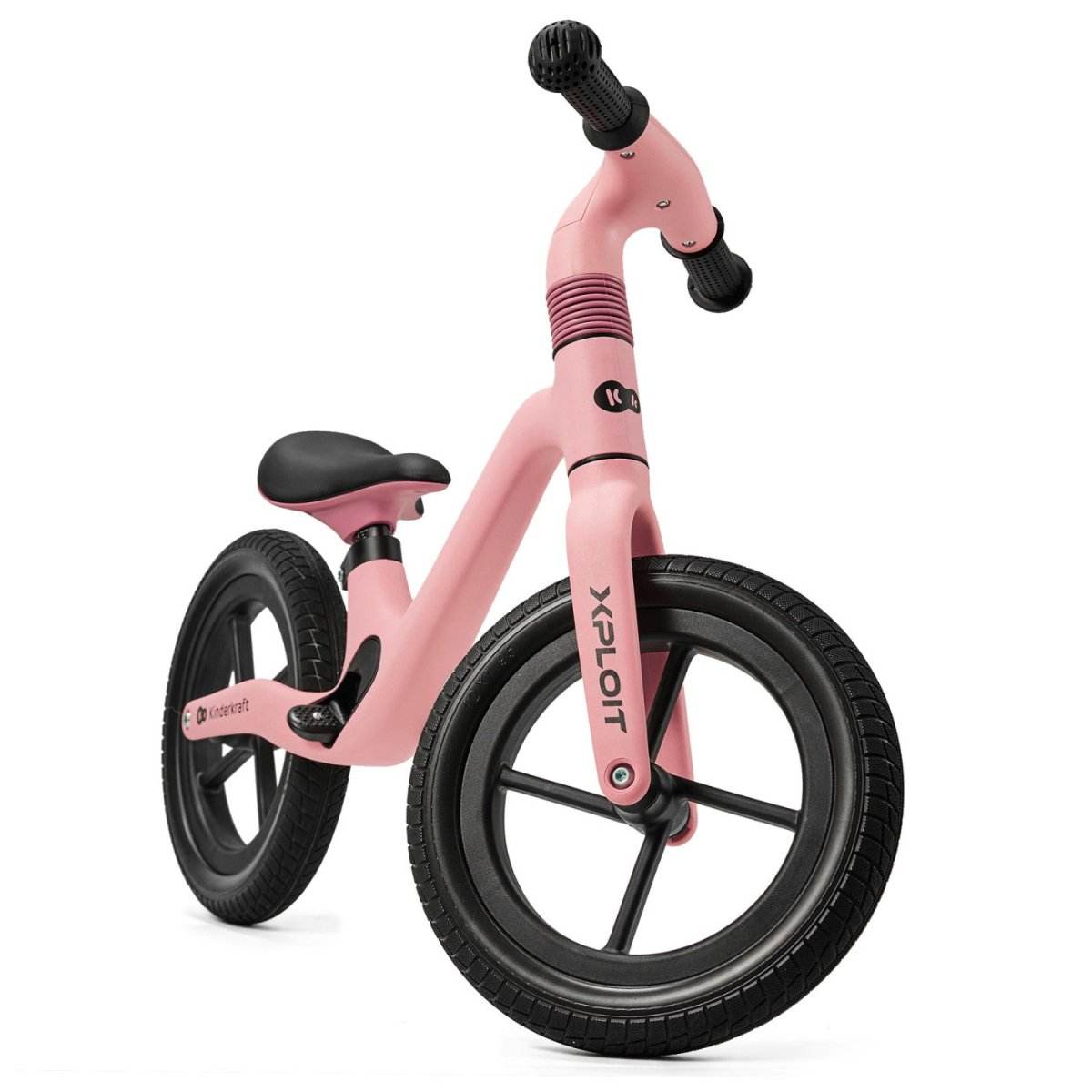 BICICLETA FARA PEDALE KINDERKRAFT XPLOIT, BUBBLEGUM PINK Atelieru' lui Mesterica | Jucarii, haine si incaltaminte pentru copii