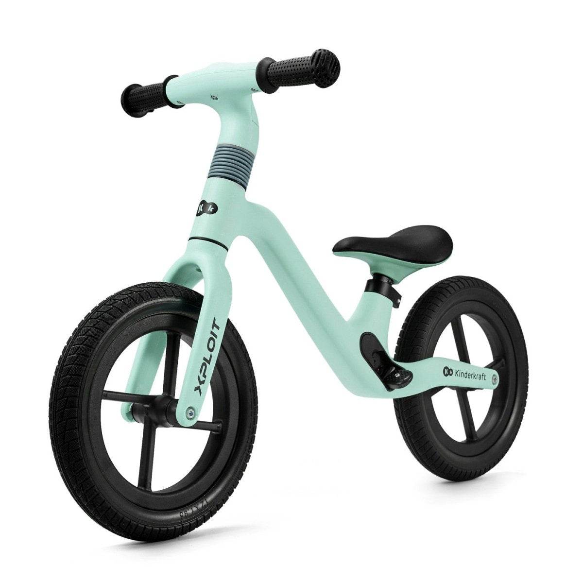 BICICLETA FARA PEDALE KINDERKRAFT XPLOIT, TURCOISE Atelieru' lui Mesterica | Jucarii, haine si incaltaminte pentru copii