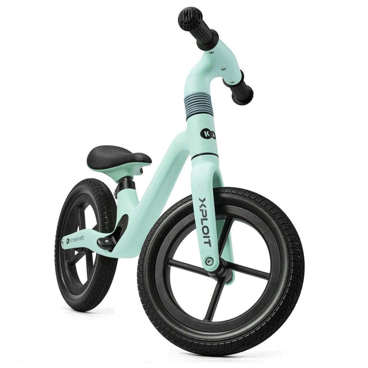 BICICLETA FARA PEDALE KINDERKRAFT XPLOIT, TURCOISE Atelieru' lui Mesterica | Jucarii, haine si incaltaminte pentru copii