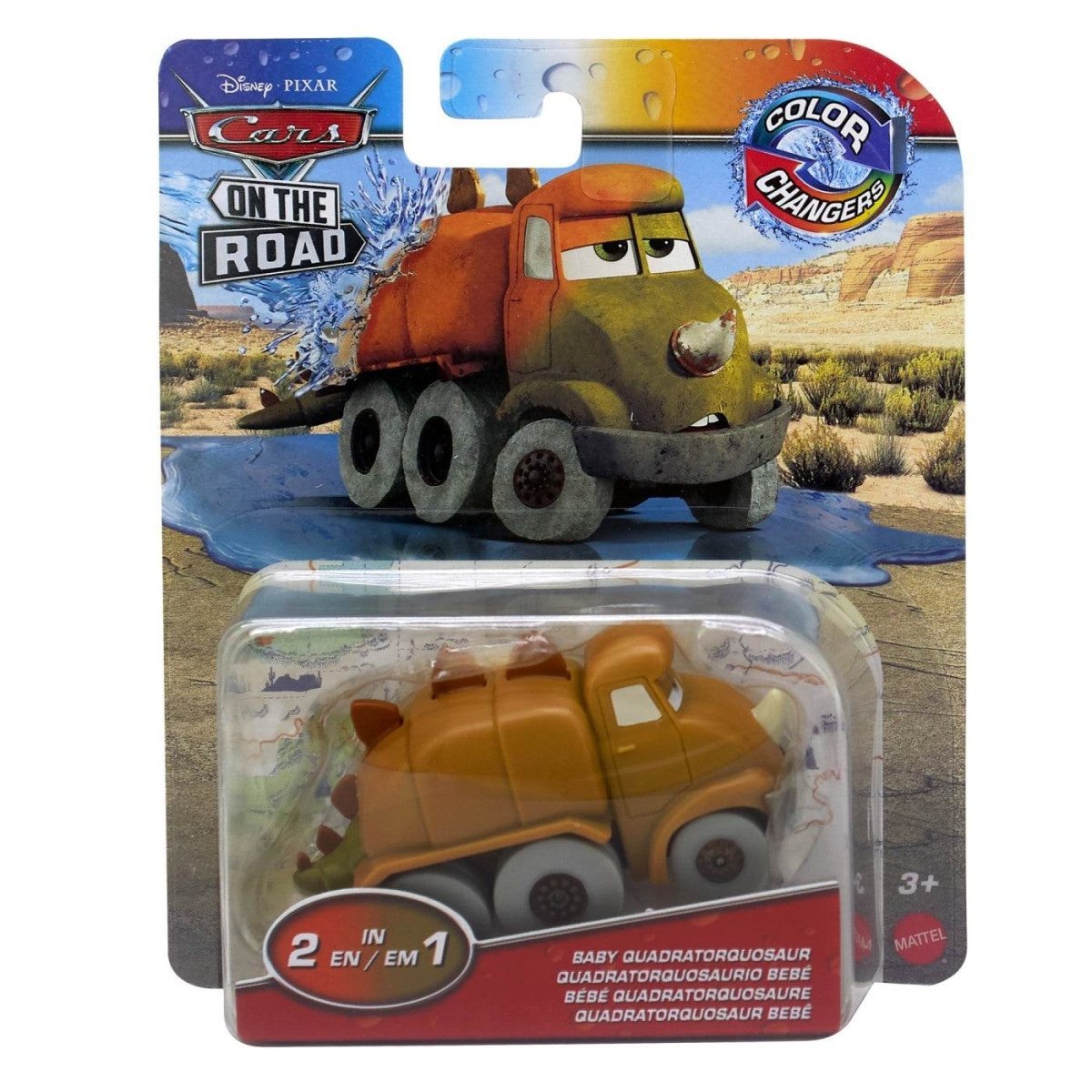 CARS MASINUTA BABY QUADRATORQUOSAUR CU CULORI SCHIMBATOARE - Atelieru' lui Mesterica