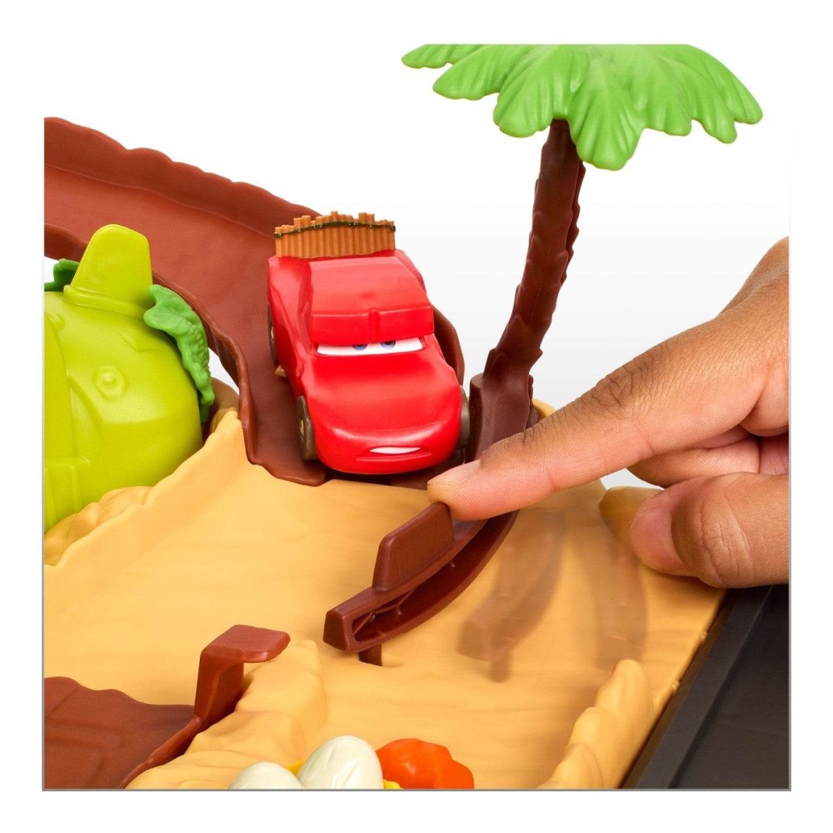 CARS SET DE JOACA DINO SI MASINUTA CAVE FULGER MCQUEEN Atelieru' lui Mesterica | Jucarii, haine si incaltaminte pentru copii