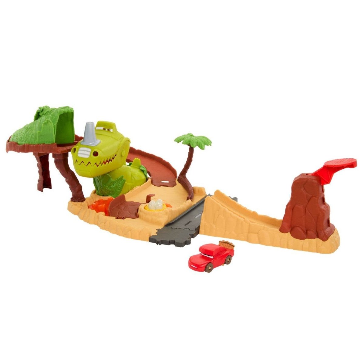 CARS SET DE JOACA DINO SI MASINUTA CAVE FULGER MCQUEEN Atelieru' lui Mesterica | Jucarii, haine si incaltaminte pentru copii