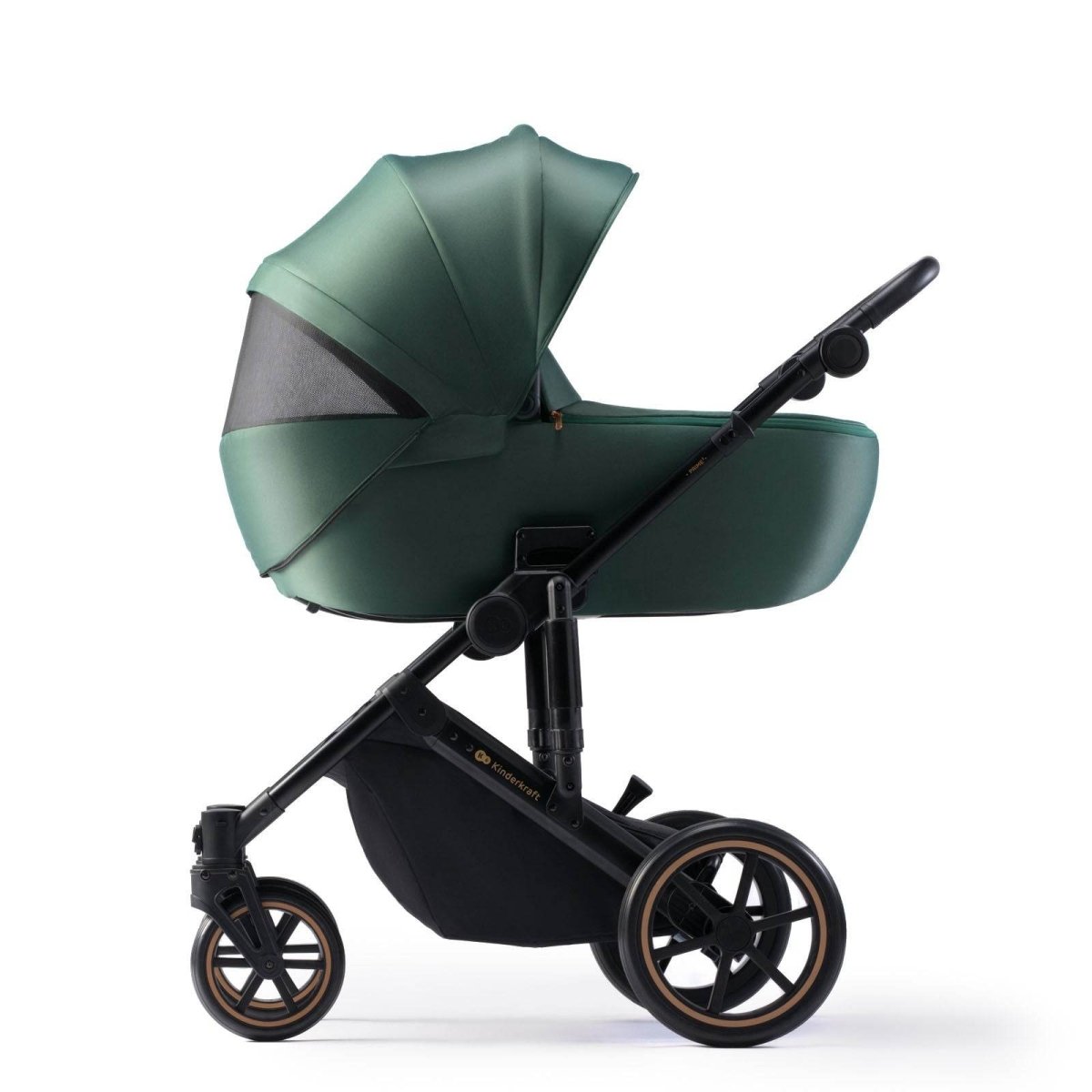 CARUCIOR 2 IN 1 KINDERKRAFT PRIME 2, DARK GREEN Atelieru' lui Mesterica | Jucarii, haine si incaltaminte pentru copii