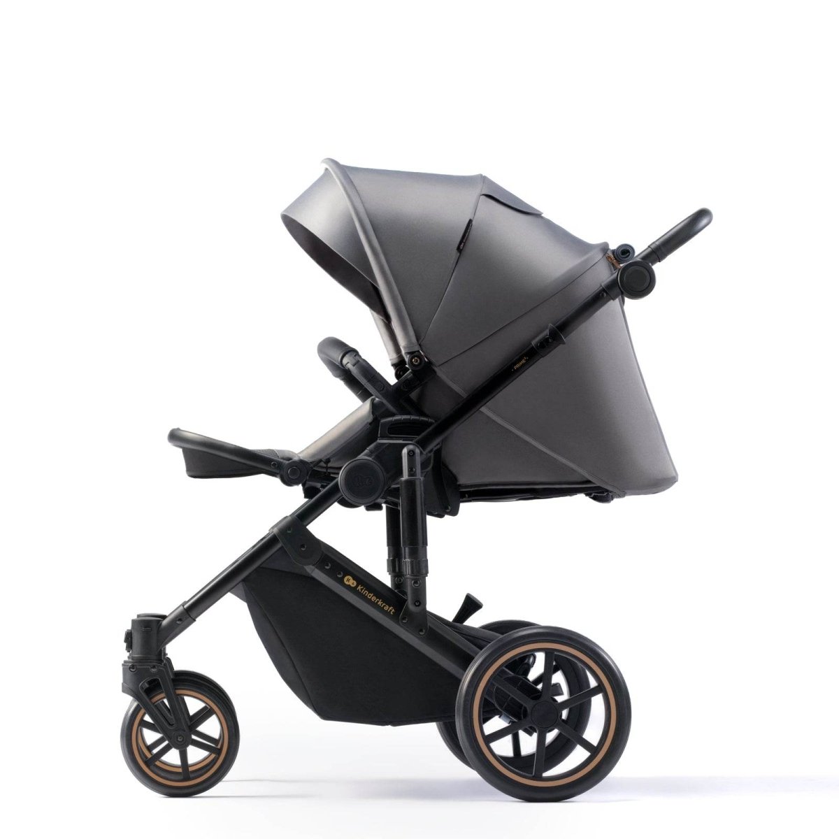 CARUCIOR 2 IN 1 KINDERKRAFT PRIME 2, SHADOW GREY Atelieru' lui Mesterica | Jucarii, haine si incaltaminte pentru copii