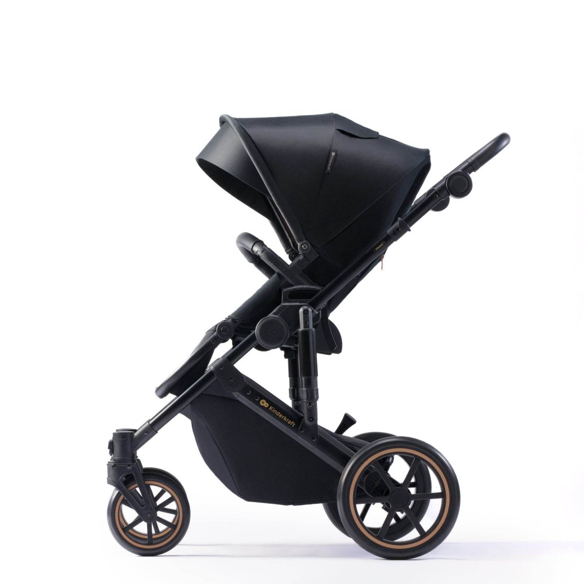 CARUCIOR 2 IN 1 KINDERKRAFT PRIME 2, VENEZIAN BLACK Atelieru' lui Mesterica | Jucarii, haine si incaltaminte pentru copii