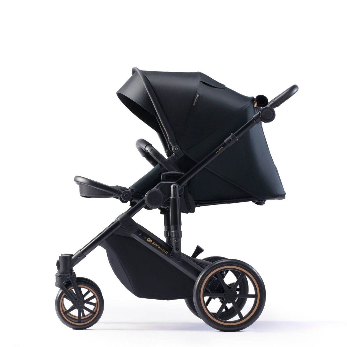 CARUCIOR 2 IN 1 KINDERKRAFT PRIME 2, VENEZIAN BLACK Atelieru' lui Mesterica | Jucarii, haine si incaltaminte pentru copii