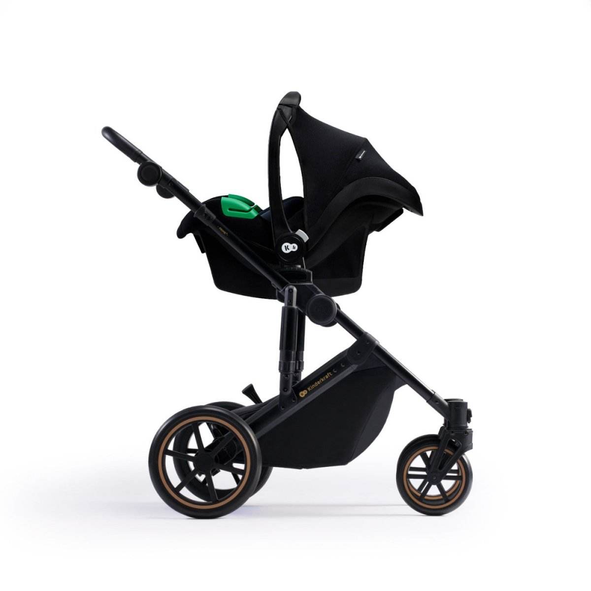 CARUCIOR 3 IN 1 KINDERKRAFT PRIME 2 3IN1 MINK PRO GREEN - Atelieru' lui Mesterica