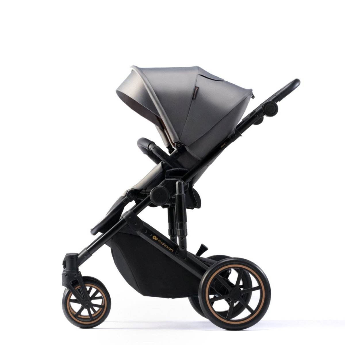 CARUCIOR 3 IN 1 KINDERKRAFT PRIME 2 3IN1 MINK PRO GREY Atelieru' lui Mesterica | Jucarii, haine si incaltaminte pentru copii