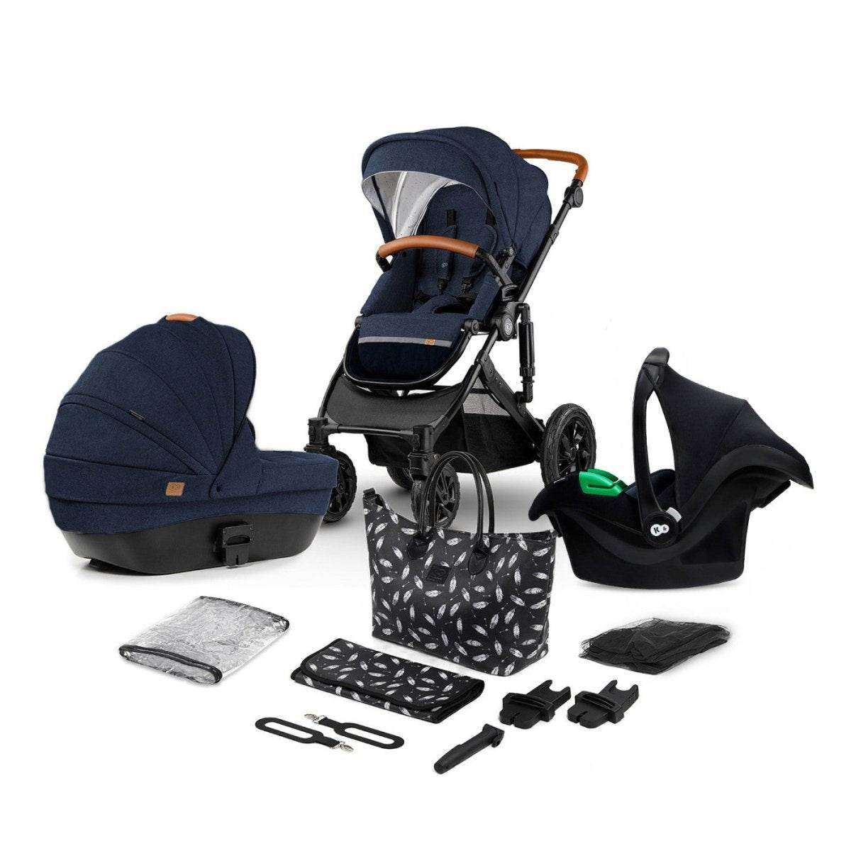 CARUCIOR 3 IN 1 KINDERKRAFT PRIME 2 3IN1 MINK PRO NAVY - Atelieru' lui Mesterica