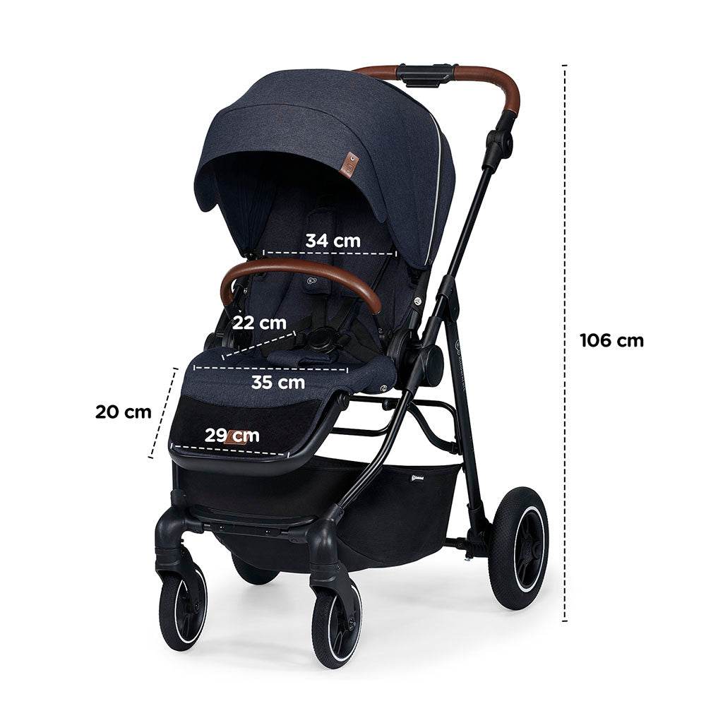 CARUCIOR KINDERKRAFT ALL ROAD, IMPERIAL BLUE Atelieru' lui Mesterica | Jucarii, haine si incaltaminte pentru copii