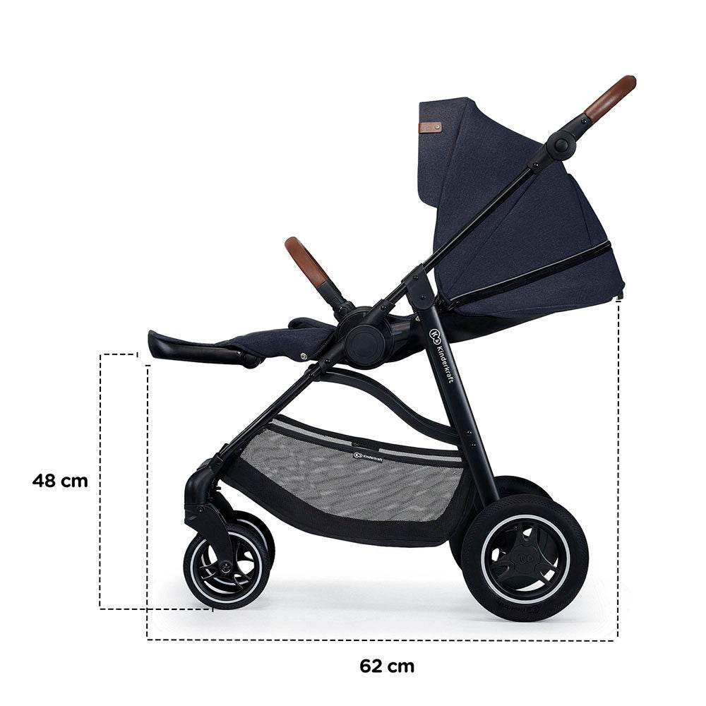 CARUCIOR KINDERKRAFT ALL ROAD, IMPERIAL BLUE Atelieru' lui Mesterica | Jucarii, haine si incaltaminte pentru copii