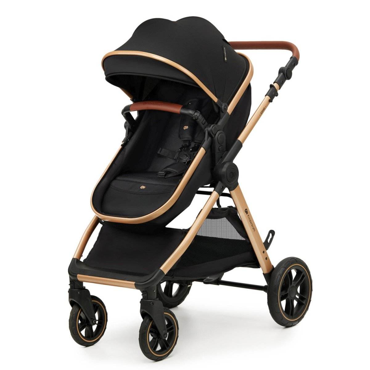 CARUCIOR KINDERKRAFT ESME, 3 IN 1, PURE BLACK - Atelieru' lui Mesterica