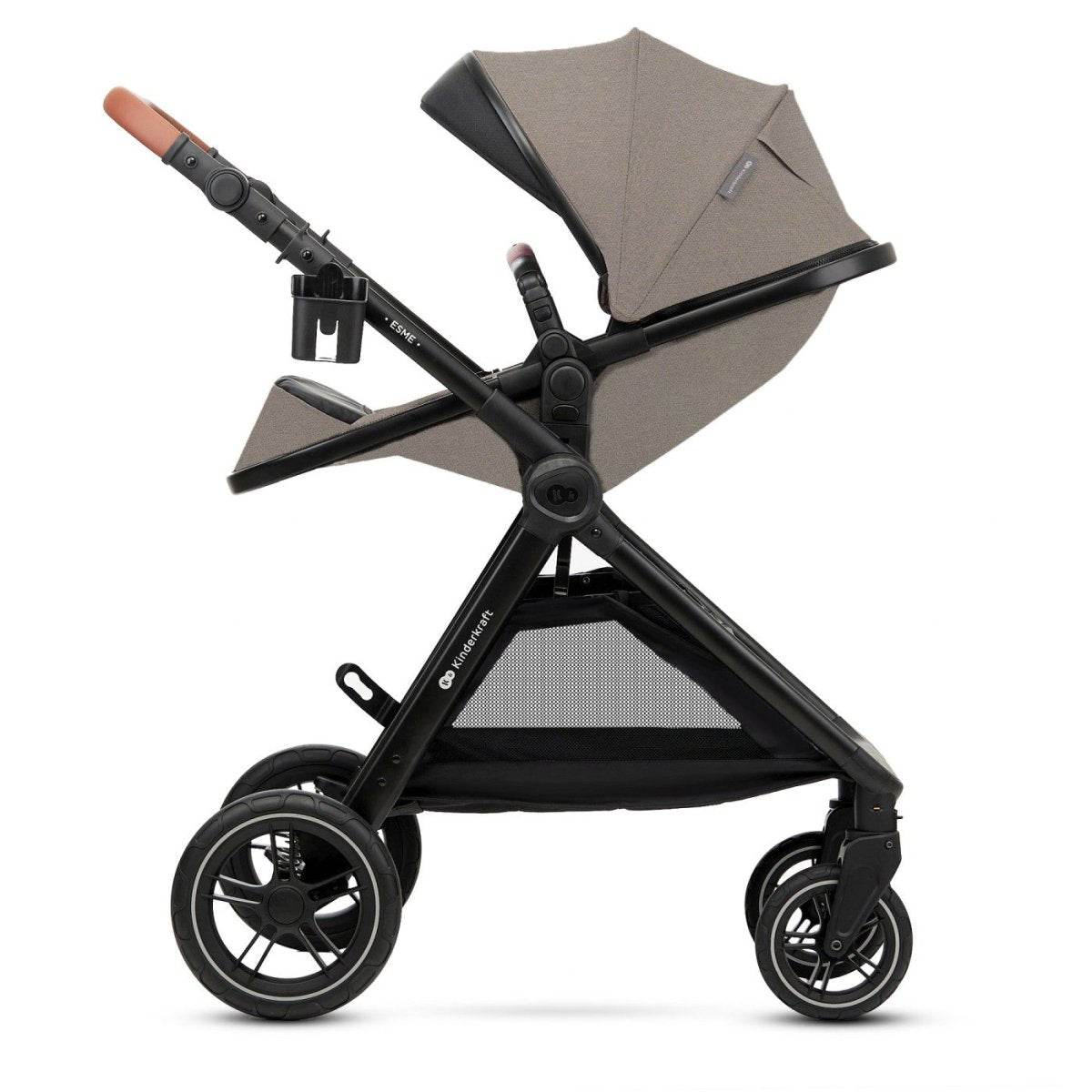 CARUCIOR KINDERKRAFT ESME, 3 IN 1, SAND BEIGE - Atelieru' lui Mesterica