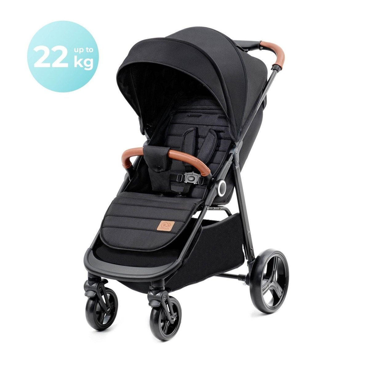 CARUCIOR SPORT KINDERKRAFT GRANDE PLUS, BLACK Atelieru' lui Mesterica | Jucarii, haine si incaltaminte pentru copii