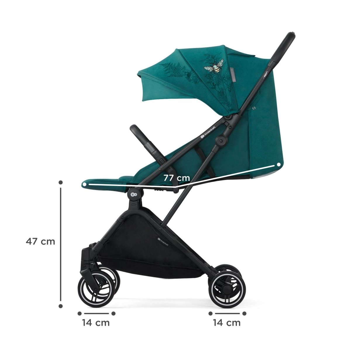 CARUCIOR SPORT KINDERKRAFT INDY2, NATURE VIBES Atelieru' lui Mesterica | Jucarii, haine si incaltaminte pentru copii