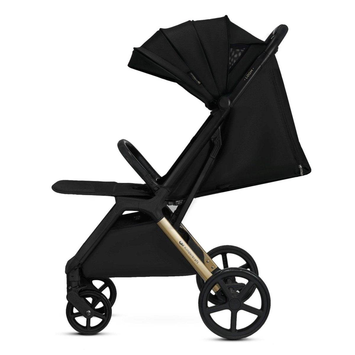 CARUCIOR SPORT KINDERKRAFT LOOM, 0-22 KG, INK BLACK - Atelieru' lui Mesterica