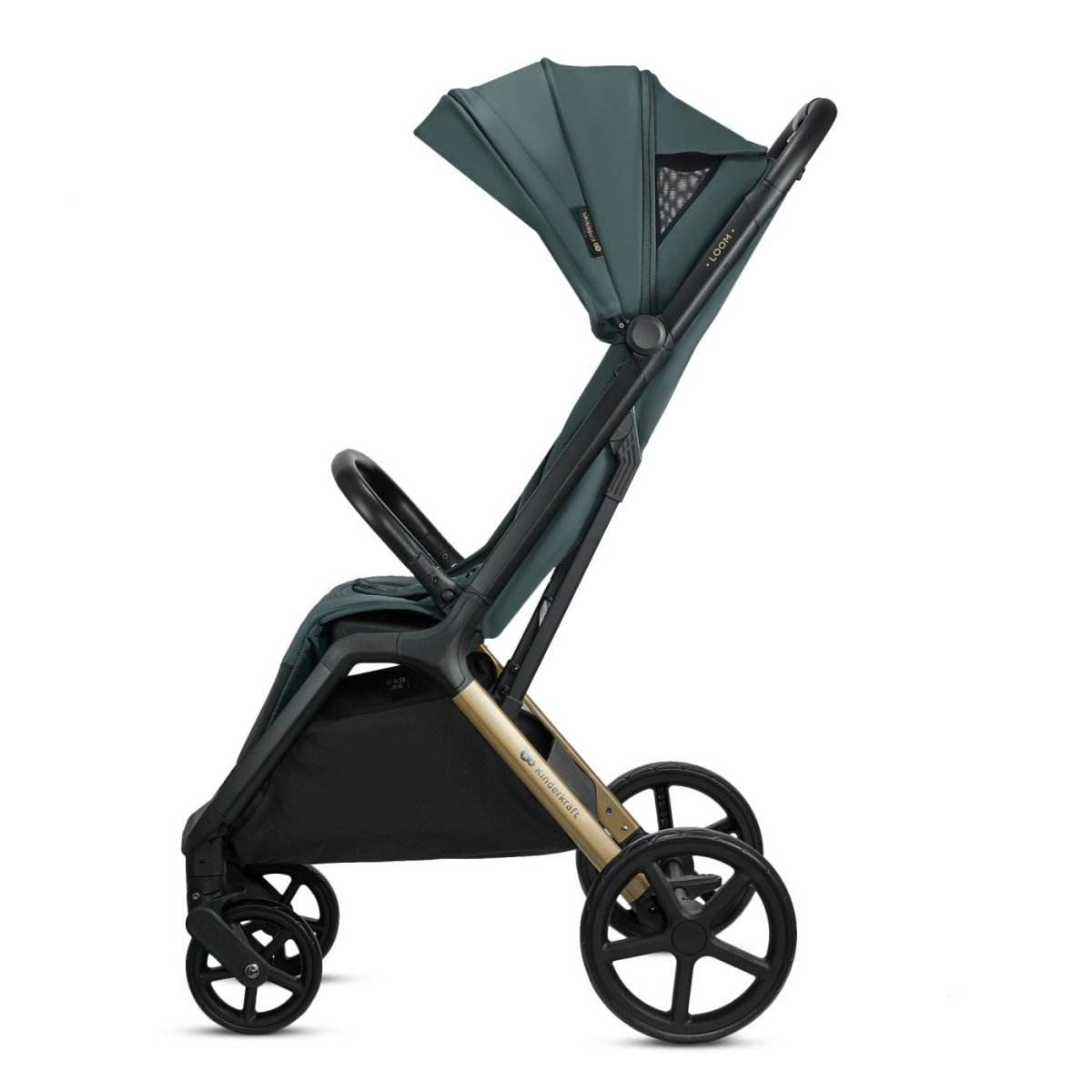 CARUCIOR SPORT KINDERKRAFT LOOM, 0-22 KG, JADE GREEN - Atelieru' lui Mesterica
