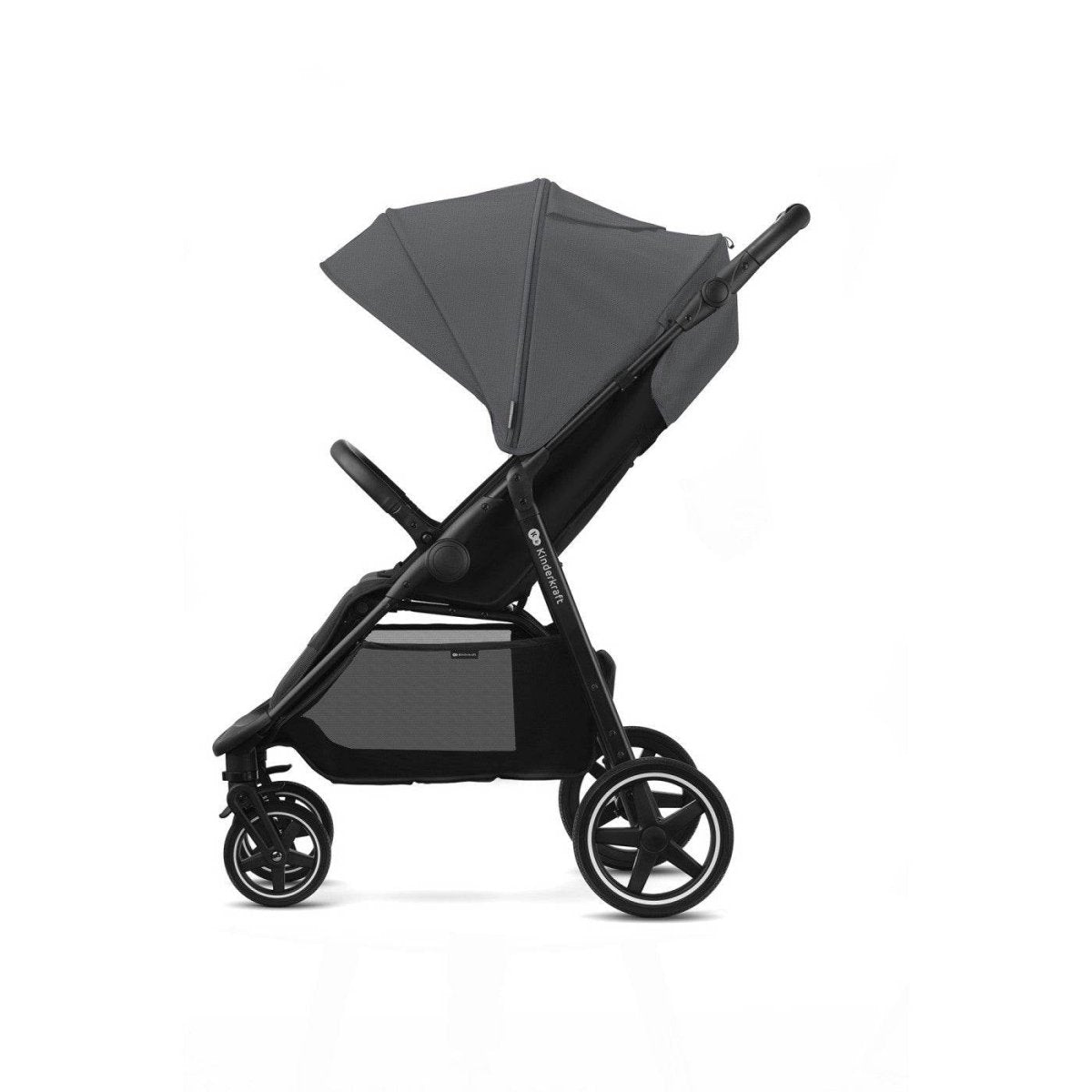 CARUCIOR SPORT KINDERKRAFT ROUTE, PLATINUM GREY Atelieru' lui Mesterica | Jucarii, haine si incaltaminte pentru copii