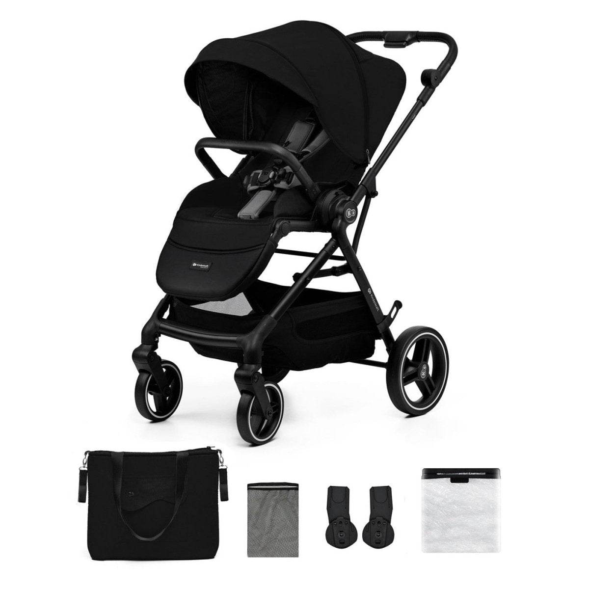 CARUCIOR SPORT KINDERKRAFT YOXI, BLACK - Atelieru' lui Mesterica