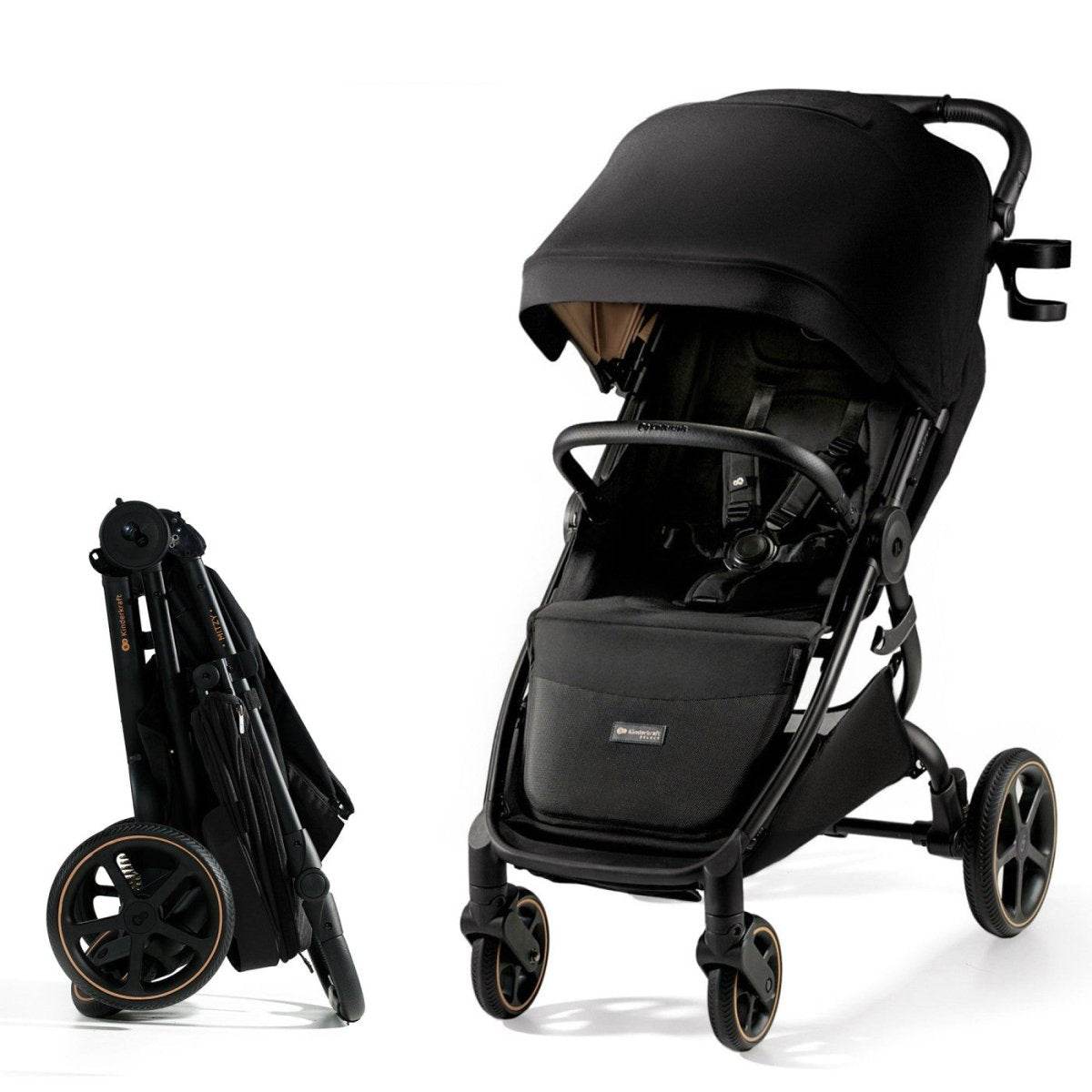 CARUCIOR SPORT, ULTRA COMPACT, KINDERKRAFT MITZY, 0-22 KG, BLACK INK - Atelieru' lui Mesterica
