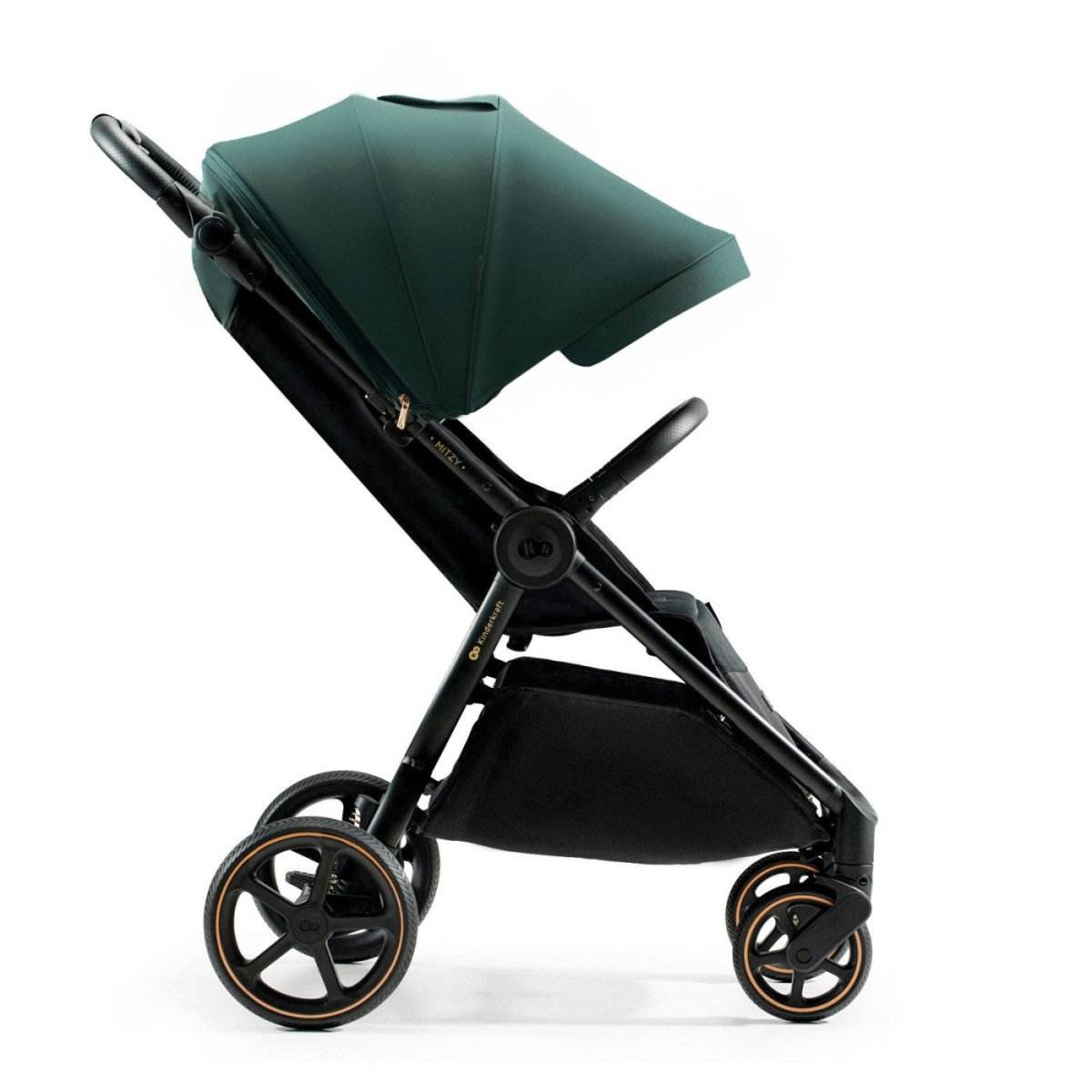 CARUCIOR SPORT, ULTRA COMPACT, KINDERKRAFT MITZY, 0 - 22 KG, JADE GREEN Atelieru' lui Mesterica | Jucarii, haine si incaltaminte pentru copii
