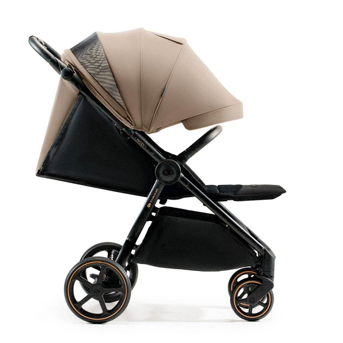 CARUCIOR SPORT, ULTRA COMPACT, KINDERKRAFT MITZY, 0-22 KG, LINEN BEIGE - Atelieru' lui Mesterica