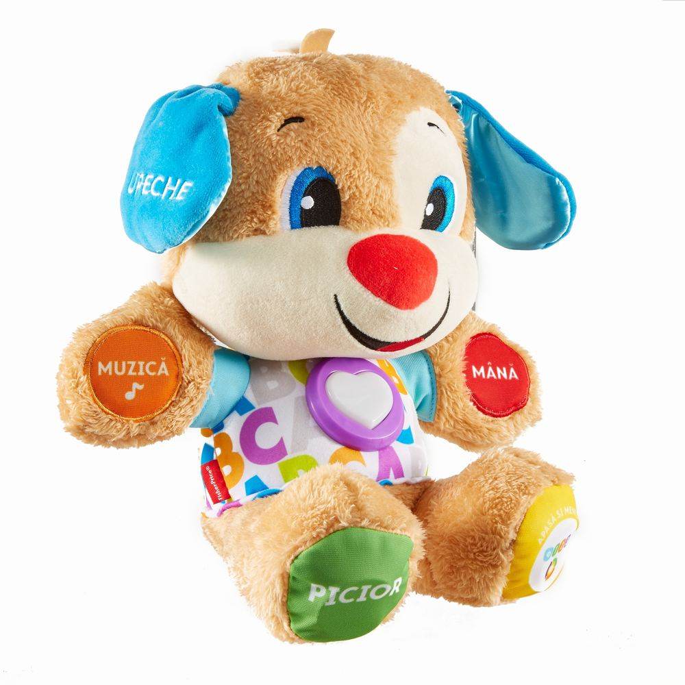 CATELUSUL VORBITOR SI EDUCATIV LIMBA ROMANA FISHER PRICE - Atelieru' lui Mesterica