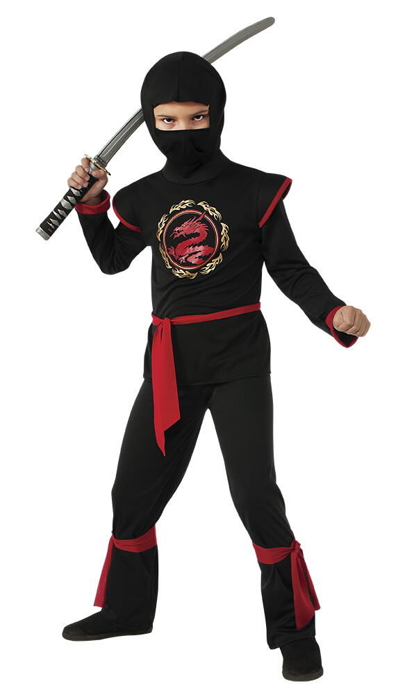 Costum de carnaval - Ninja Dragon Atelieru' lui Mesterica | Jucarii, haine si incaltaminte pentru copii